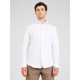 Seidensticker - Slim Fit - Shirt - Wit - Lange Mouwen