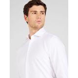 Seidensticker - Slim Fit - Shirt - Wit - Lange Mouwen