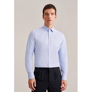 Overhemden - Middenblauw - X-Slim Kentkraag - Lange Mouwen - Skinny Fit