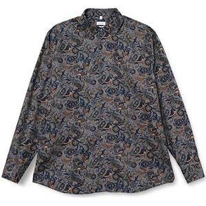 Seidensticker Herenoverhemd met lange mouwen, grijs, 41