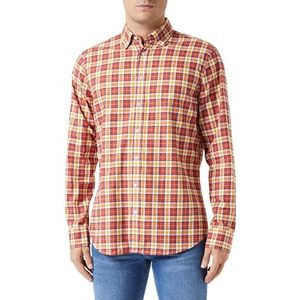 Seidensticker Herenoverhemd met lange mouwen, oranje, 39