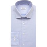 Seidensticker - Overhemd - Lichtblauw - 100% Katoen - Slim Fit