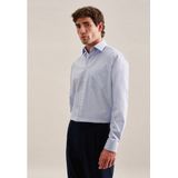 Seidensticker - Businessoverhemd - Zwarte Roos - Uni - Regular Kentkraag