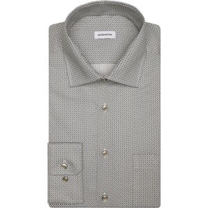 Seidensticker - Regular Overhemd - Blauw - Katoen