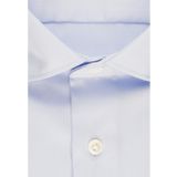 Overhemden - Blauw - 100% Katoen - Slim Fit met Kentkraag