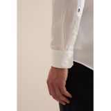 Overhemden - Wit - 100% Katoen - Regular Kentkraag