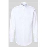 Overhemden - Wit - 100% Katoen - Regular Kentkraag