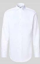 Overhemden - Wit - 100% Katoen - Regular Kentkraag