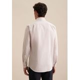 Seidensticker - Overhemd - Blauw - Katoen - Strijkvrij