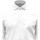 Overhemden - Wit - Regular Fit - Lange Mouwen - Kentkraag