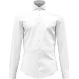 Overhemden - Wit - Regular Fit - Lange Mouwen - Kentkraag