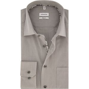 Seidensticker - Businessoverhemd - Uni - Lange Mouwen - Regular Fit