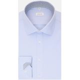 Seidensticker Overhemd lichtblauw, Effen