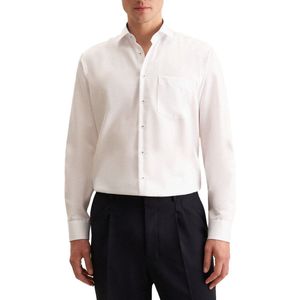 Smart Classic - Zakelijk Overhemd - Wit - Katoen