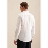SEIDENSTICKER - Zakelijk Overhemd - Wit - Slim Fit - Lange Mouw