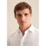 SEIDENSTICKER - Zakelijk Overhemd - Wit - Slim Fit - Lange Mouw