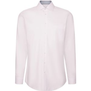 Seidensticker - Regular Business Overhemd - Wit - Katoen - Strijkvrij