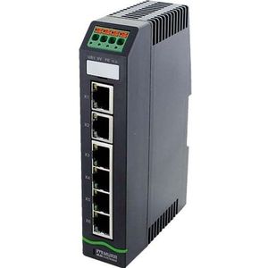 Murr Elektronik MURR 58811 (6 ports), Netwerkschakelaar, Zwart