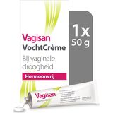 Vagisan VochtCrème 1x 50g | Bij Vaginale Droogheid | Hormoonvrij
