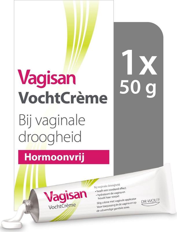 Vagisan Vochtcreme 50 Gram - Medisch Hulpmiddel - Vocht En Verzorging