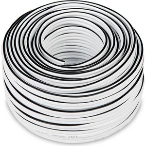 Teufel - Luidsprekerkabel - Wit - 4.0mm² - 30 meter