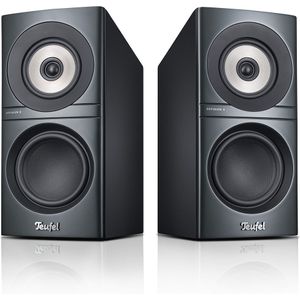 Teufel Definion 3S | 3-Wege-Aufbau | High-End-Stereo-Regallautsprecher | PrÃ¤ziser Bass | Anthrazit