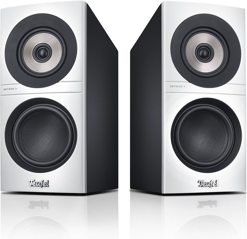 Teufel - Definion 3S - Luidspreker - Wit - Zwart - 100 W - 2.0 Kanalen