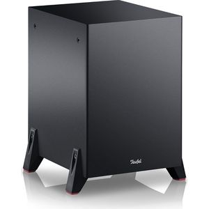 Teufel T 8 Subwoofer - Compacte universele subwoofer - 100 watt - zwart