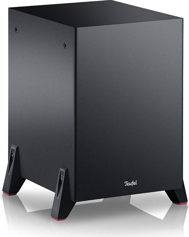 Teufel T 8 Subwoofer - Compacte universele subwoofer - 100 watt - zwart