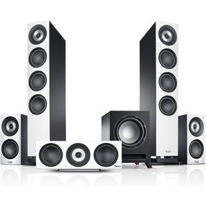 Teufel - Definion 3 - Surround Set - Wit / Zwart - High-End