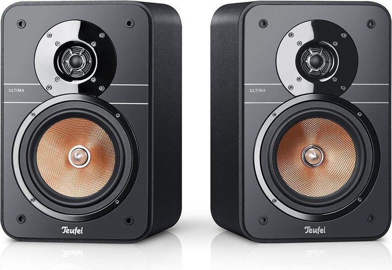 Teufel Ultima 20 Hifi Boekenplankspeakers - 50 Watt - Set van 2 - Zwart