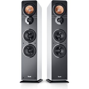 Teufel ULTIMA 40 - Vloerstaande hifi stereo speakers - 3-kanaals systeem - Set van 2 - wit