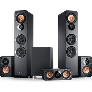 Teufel ULTIMA 40 Surround |5.1 set met vloerstaanders, rearspeakers, center & subwoofer | Zwart