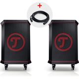 Teufel - ROCKSTER - Stereo Set - Zwart - Bluetooth - 121 dB