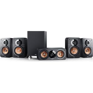 Teufel ULTIMA 40 Surround |5.1 set met boekenplankspeakers, rearspeakers, center & subwoofer | Zwart