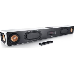 Teufel CINEBAR ULTIMA - Krachtige bluetooth soundbar met extra bas - 380 watt , wit