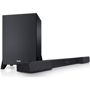 Teufel Cinebar Duett | Slanke soundbar met subwoofer | Zwart