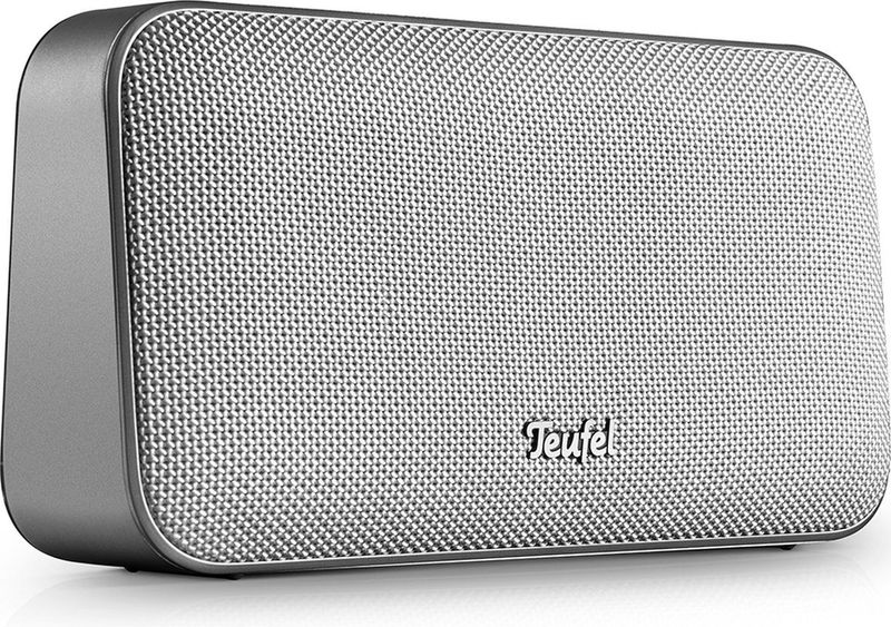 Teufel MOTIVÂ® GO Draagbare Bluetooth Stereo Luidspreker - Spatwaterdicht IPX5 - Grijs