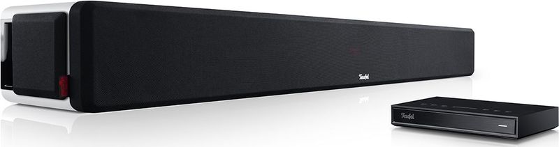 Teufel - CINEBAR ULTIMA Streaming - Bundel met Soundbar en Netwerkspeler - Wit