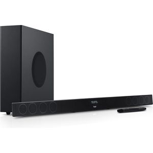 Teufel CINEBAR 11 2.1-Set - Soundbar met draadloze subwoofer - Bluetooth met aptX - Virtuele surround sound - zwart