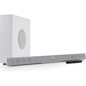 Teufel CINEBAR 11 2.1-Set - Soundbar met draadloze subwoofer - Bluetooth met aptX - Virtuele surround sound - wit