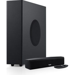 Teufel CINEBAR ONE+ - Ultracompacte soundbar met subwoofer - bluetooth 5.0 met aptX Zwart