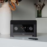 Teufel RADIO 3SIXTY - Internetradio met DAB+ /FM - Bluetooth - Spotify Connect - 360-gradengeluid - Voorkeuzezenders - zwart