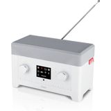 Teufel - RADIO 3SIXTY - Digitale Radio - Wit - DAB+ - Internet - FM - Bluetooth - Alarmfunctie