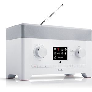 Teufel RADIO 3SIXTY - Internetradio met DAB+, FM, bluetooth, Spotify Connect - wit