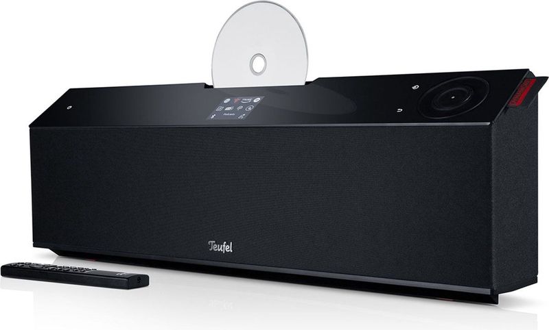 Teufel MUSICSTATION - Cd-internetradio met DAB - F - Spotify Connec - Bluetooth - 100 Watt Zwart