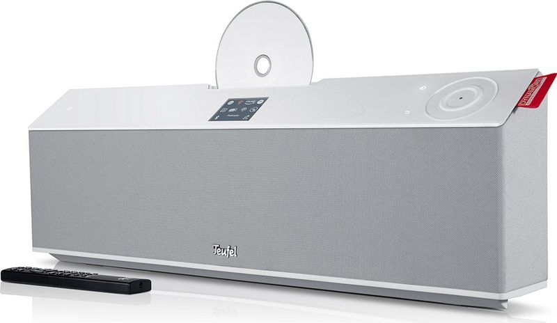 Teufel MUSICSTATION - Cd-internetradio met DAB - F - Spotify Connec - Bluetooth - 100 Watt Wit