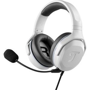 Teufel CAGE ONE - Bekabelde Over-Ear Headset voor Games, Muziek en Home-Office - Wit