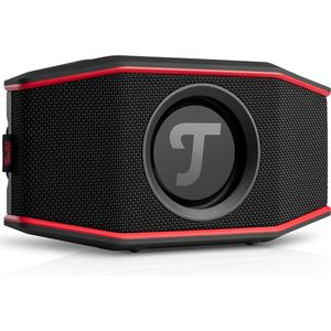 Teufel ROCKSTER GO 2 - Portable bluetooth stereospeaker - Waterdicht IPX67 - black & red