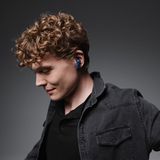 Teufel - Airy TWS Pro - Draadloze Koptelefoon - Blauw - ANC, Bluetooth 5.2, 32 uur speeltijd